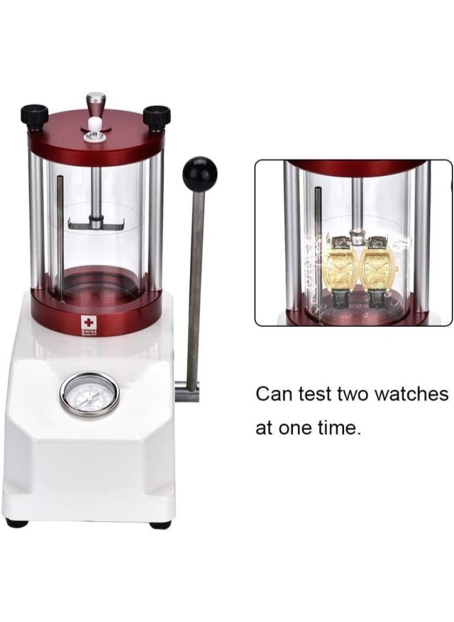silvercnc - Watch Waterproof Tester, Watch Waterproof Test Tool, Watch case Resistance Pressure Tester, Watch Waterproof Test Machine, Watch Case Resistance Pressure Tester for Testing Watch Cases - Image 1