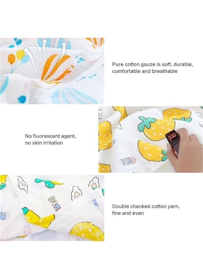 MIXDE Baby Swaddle Blanket, 3 Pack Muslin Blankets for Girls & Boys, Muslin Swaddle Blankets Neutral Receiving Blanket  - Image 2