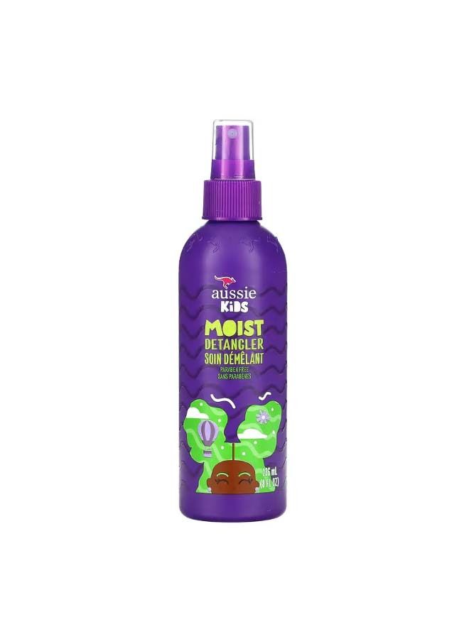 Aussie Kids Moist Detangler Sunny Tropical Fruit 8 fl oz 236 ml - Image 1