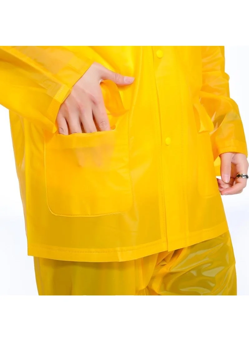 Hegi Rc02 Raincoat Pvc Raincoat Bottom Upper Set 0.15Mm