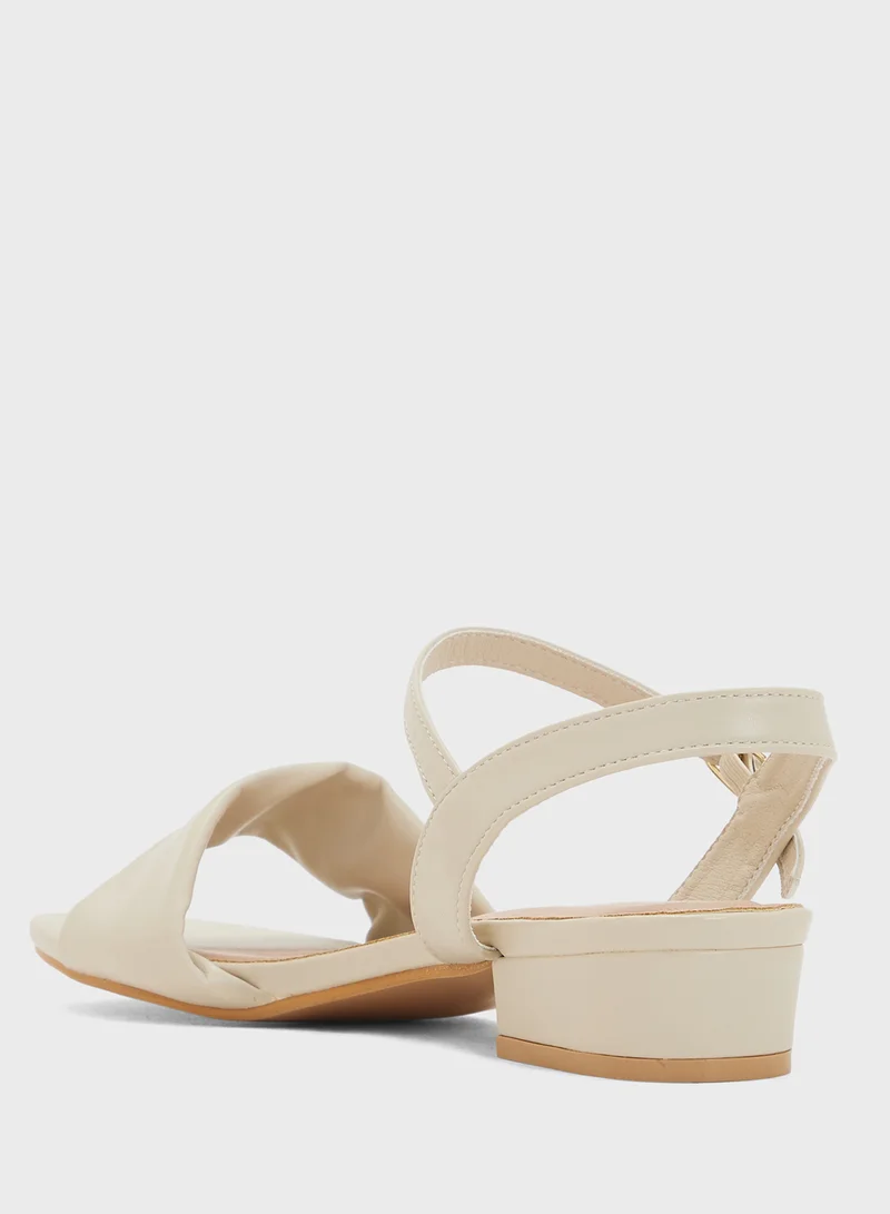 Spot-On Classic Low Heel Sandal