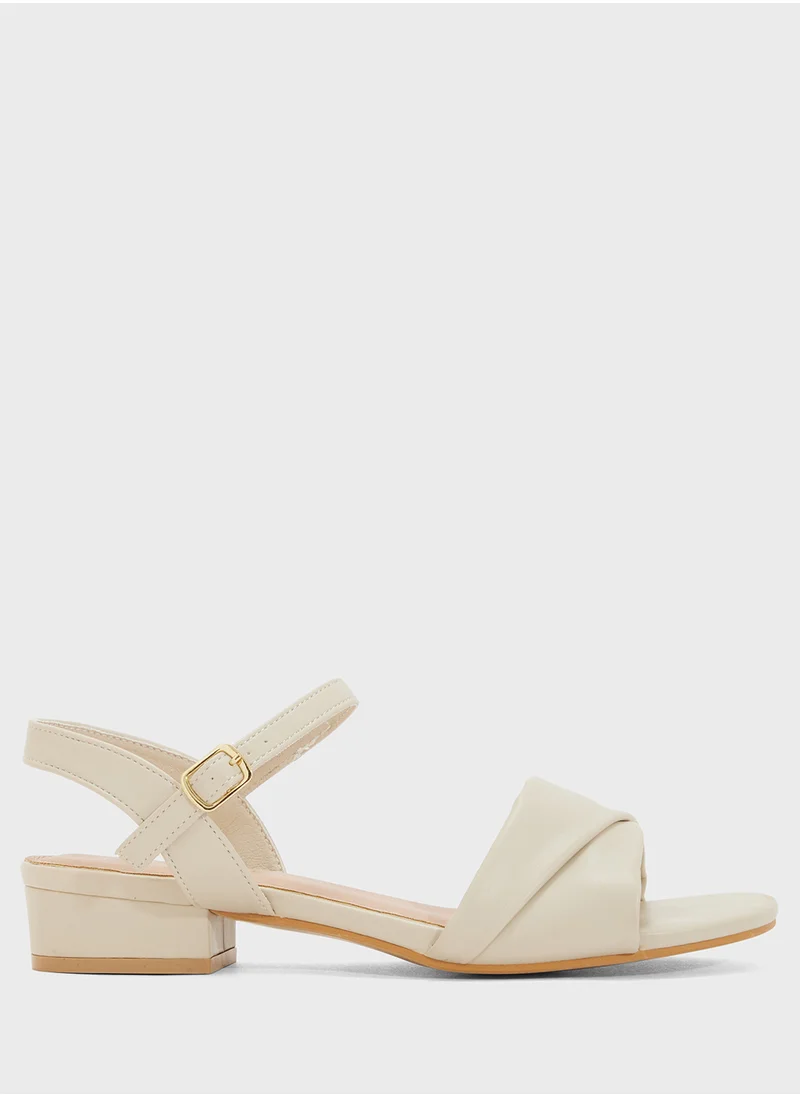 ELLA Classic Low Heel Sandal