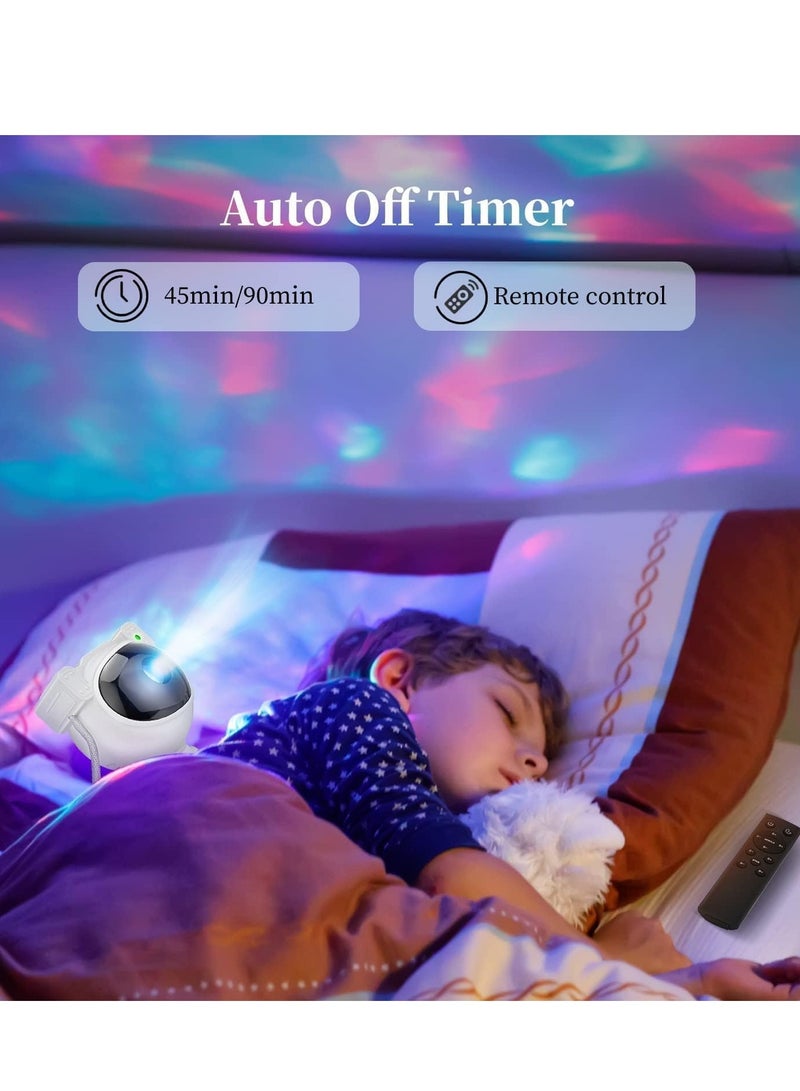Star Projector Night Lights,Kids Room Decor Aesthetic,Astronaut Nebula Galaxy Projector Night Light,Remote Control Timing and 360°Rotation Magnetic Head,Lights for Bedroom,Gaming Room Decor - Image 5