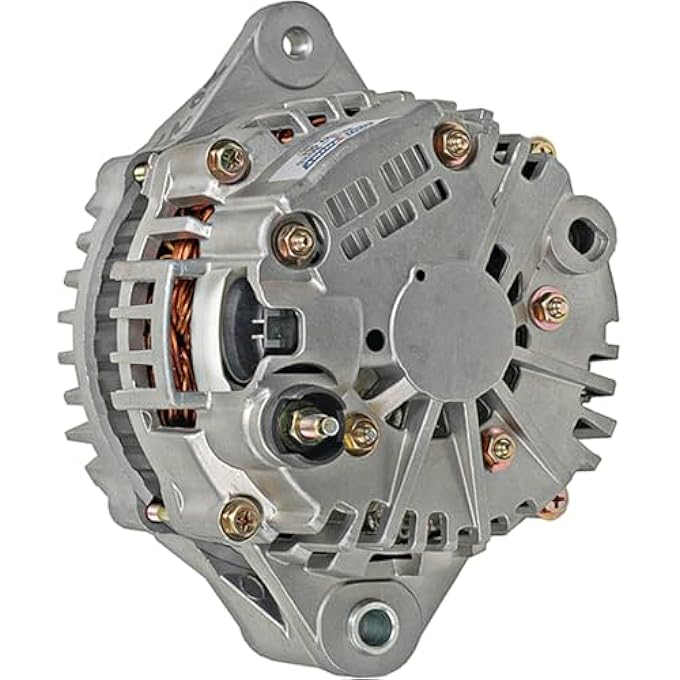 400-44023 Alternator Compatible With/Replacement For Honda Passport 1998, Isuzu Rodeo 1998 AHI0064, AL4446X, LR190-743, 8972043260, 13935 B+ Terminal ID 2, M6x1.00 Terminal 2 Size