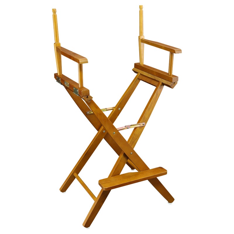 Casual Home Casual Home 30Inch Solid Wood Director Chair Honey Oak Frame
