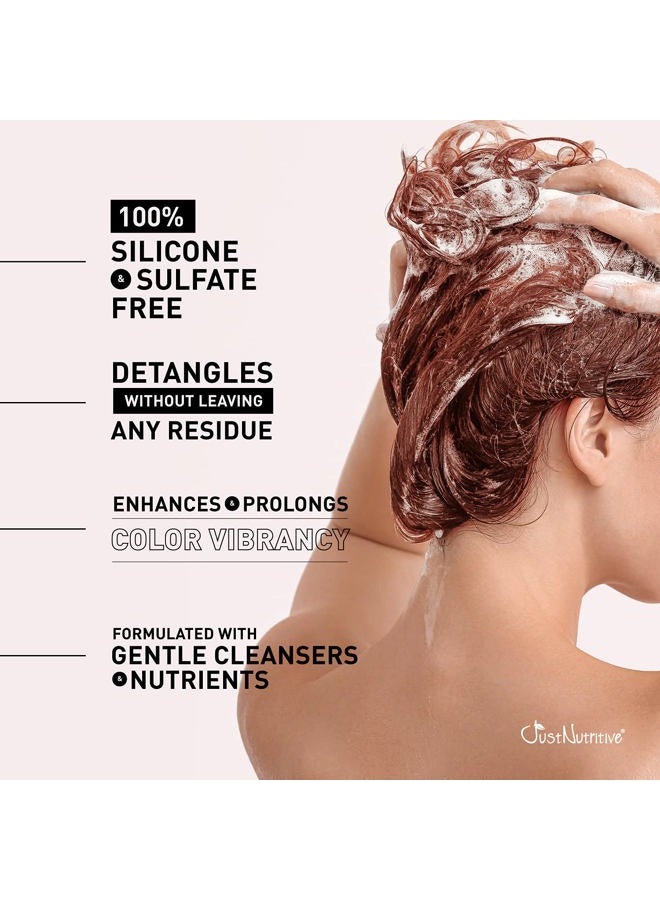 Just Nutritive Colour Care Shampoo Best Shampoo for Colour Treated Hair Preserve Your Hair Colour Longer - Image 4