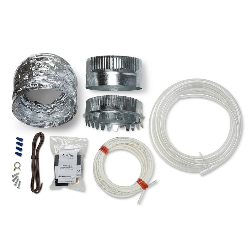 Aprilaire AprilAire 5843 Humidifier Installation Kit for Whole Home Humidifiers with Manual Control Compatible with AprilAire Humidifier Models 400M 500M 600M  - Image 1