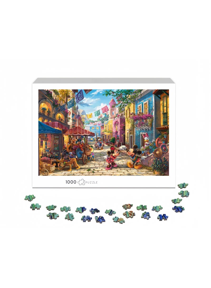 1000-piece puzzle | High-quality fantasy comic character themed puzzle game, holiday theme - suitable for family entertainment / friendship commemorative gift - Image 2