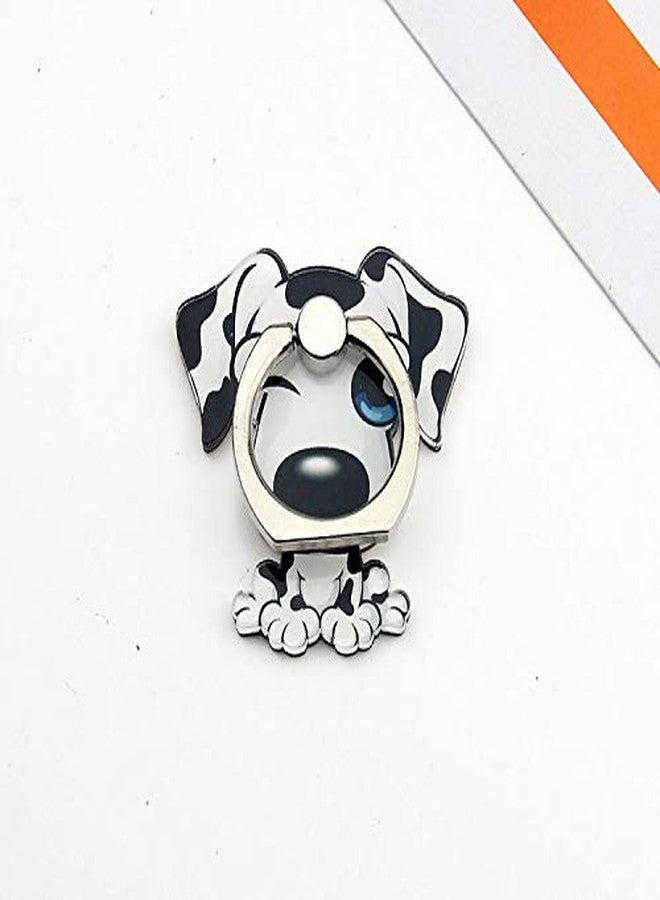 JCSMARTEC 4Pcs Phone Ring Holder Stand, Cute Dogs Cats Animal 360 Rotation Finger Ring Grip Kickstand Mount for Cellphones and Tablets (Dogs Ring) - Image 2