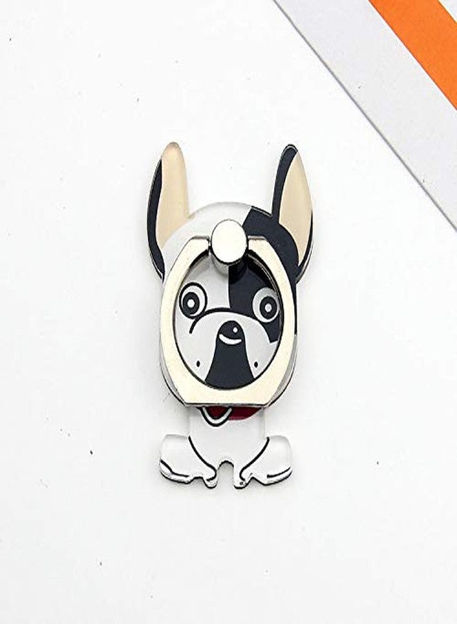 JCSMARTEC 4Pcs Phone Ring Holder Stand, Cute Dogs Cats Animal 360 Rotation Finger Ring Grip Kickstand Mount for Cellphones and Tablets (Dogs Ring) - Image 4