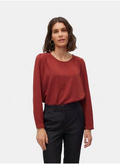 VERO MODA Vmmabeka L/S Top Wvn Btq Ga  - Image 2
