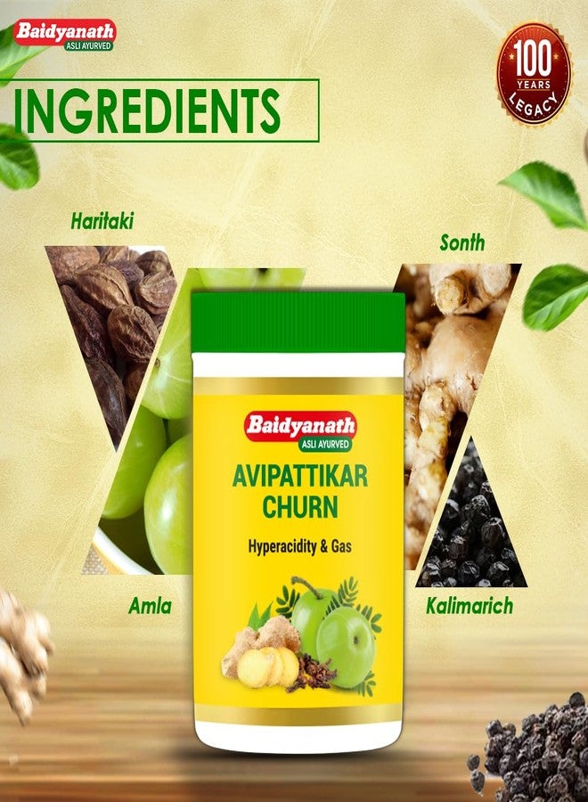 Baidyanath Avipattikar Churna - 100 g | Effective Solution for Acidity & Indigestion | Digestive Health - Image 5