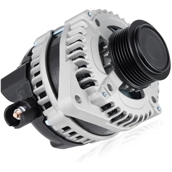 Farrme 11573 Car Alternator 12V 130 Amp, 6-Groove Pulley Fit for Honda Odyssey 2011-2013, Pilot 2012-2015, Ridgeline 2012-2014 V6 3.5L Automotive Replacement Alternators 9764219-124, 31100-RV0-A01 - Image 1