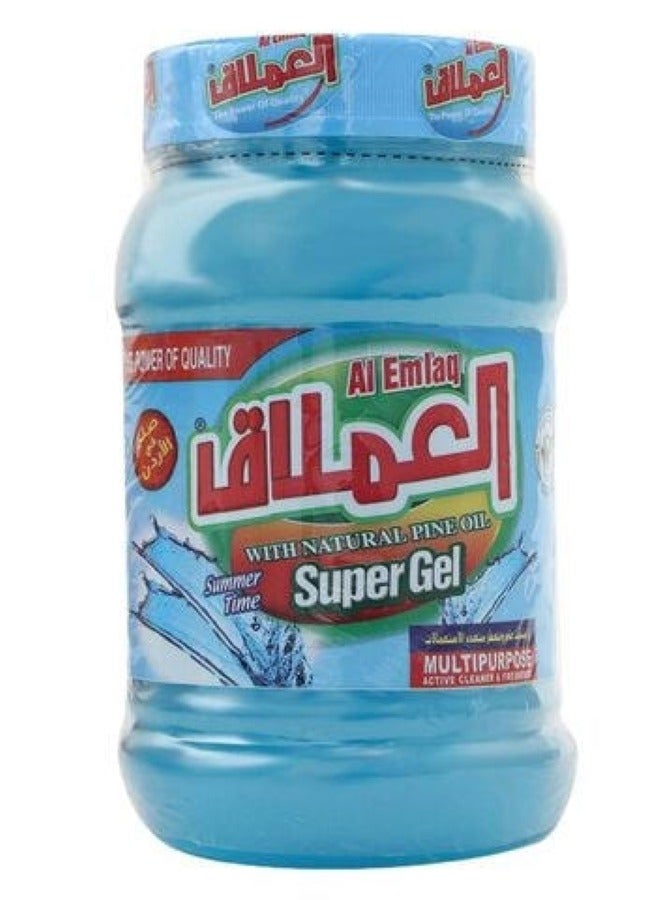 العملاق منظف ​​متعدد الأغراض وقت الصيف بزيت الصنوبر الطبيعي سوبر جل 1 كجم - Image 1