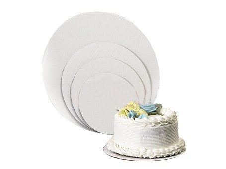 pizety 9 Inch Cake Circles – Pack of 25 Round Cardboard Cake Boards, White Corrugated, Sturdy & Greaseproof, 100% Food Safe – Cake Pads for Cakes, Pies, Pizza, Bakery & Decorating - Image 5