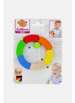 Eichhorn Baby Grasping Circle Toy, Orange  - Image 2