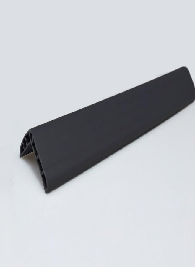 pepplo Home Wall Edge Corner Protection, Anti-Collision, Protection Accessories, Adhesive Strip, Table Corners Protector, Furniture Edge Protector, Thick Self-Adhesive Corner Guard Protector (Black, 1 Piece) - Image 4