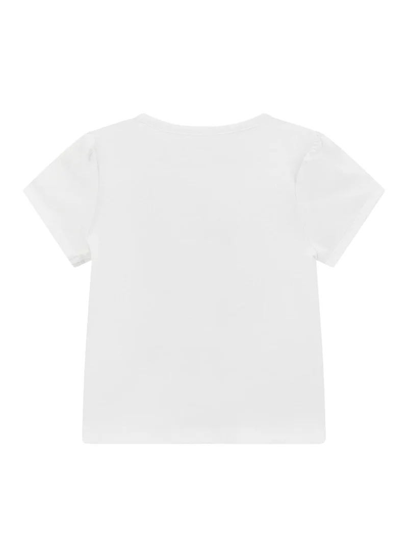 GUESS Kids Logo Crew Neck T-Shirt