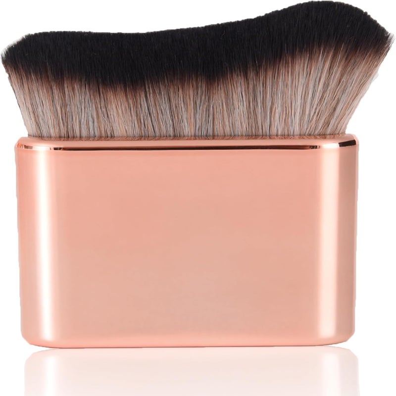 Self Tan Brush Portable Self Tanning Brush Soft Brush Self Tanner Face Brush For Body Leg MakeupRose Gold