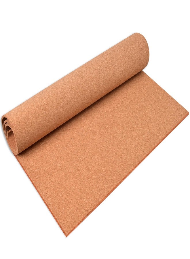 Aitakatta Cork Board Roll, 1/4 inch Thick Cork Boards for Walls, 47x35 inches Cork Board Rolls Bulletin Boards for Home School Officel(6mm,Roll,90120)