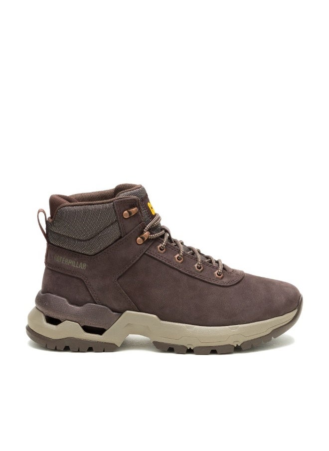 CATERPILLAR SURGE HIKER Coffee Bean Men’s Boots – Waxy Nubuck Leather/Nylon Mesh, EVA Comfort - Image 1