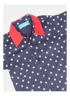 milou Polka Dot Collared Neck Long Sleeve Shirt  - Image 3
