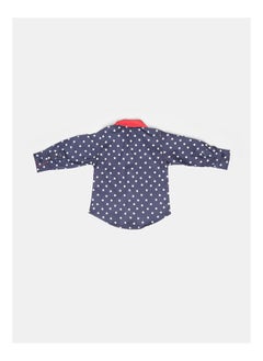 milou Polka Dot Collared Neck Long Sleeve Shirt  - Image 2