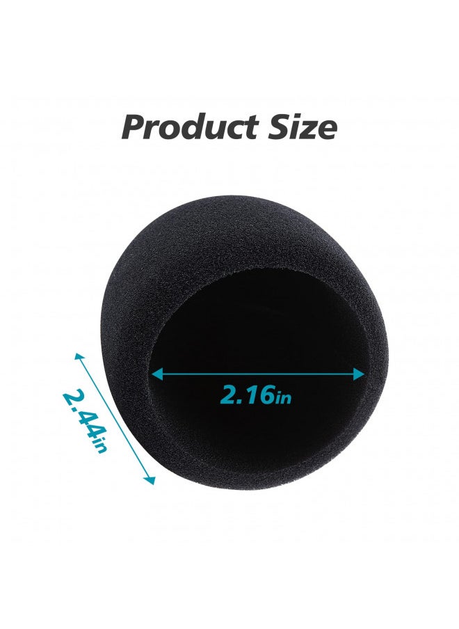 YOUSHARES YOUSHARES Yeti Nano Microphone Foam Windscreen - Mic Wind Cover Pop Filter Foam Cover, Professional Customized for Blue Yeti Nano, The Thicker Blue Yeti Nano Pop Filter is a Good option.  - Image 5
