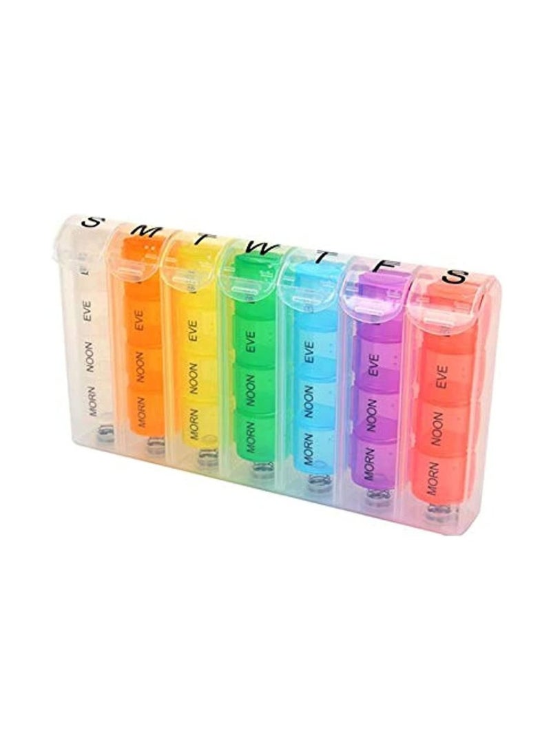 Cool Baby Portable 7Day Weekly Pill Medicine Box Storage Holder Tablet Organizer Container Case  - Image 1