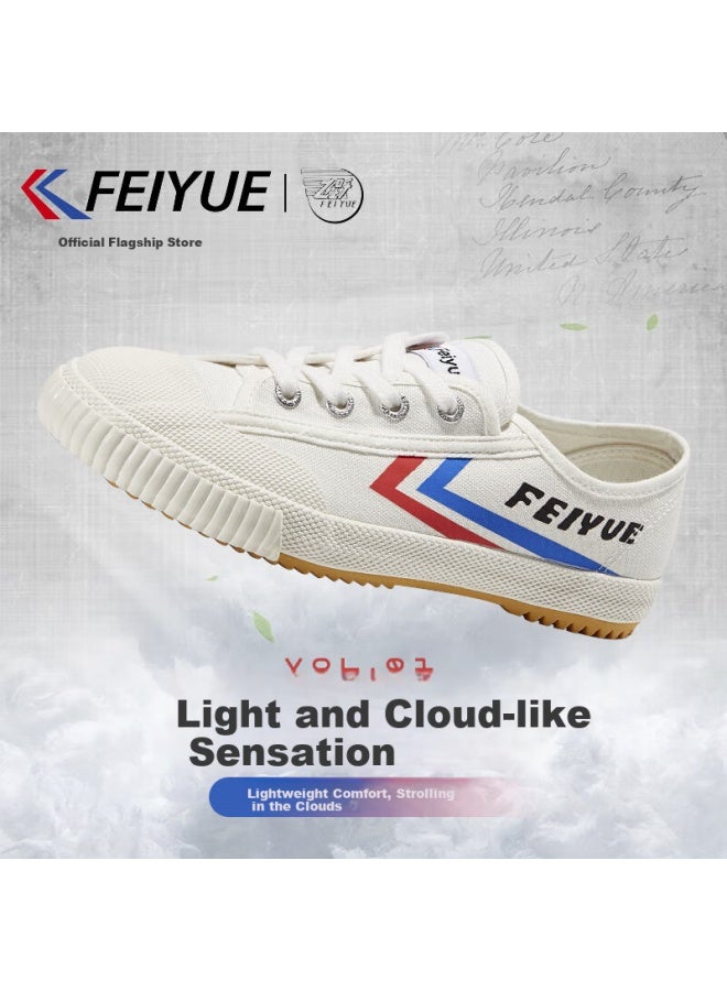 Leap Classic Upgraded Track Shoes Vulcanized Men And Women Couple Sports Shoes Breathable Running Shoes White Blue Red 40 - Image 5