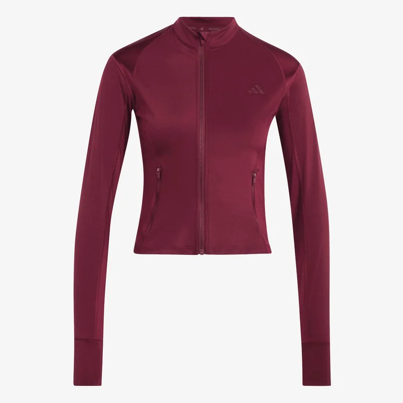PrimeLift Essentials Workout Shine Zip Jacket