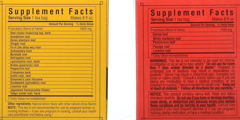 Triple Leaf Tea Detox and Super Slim Variety Bundle - Image 2