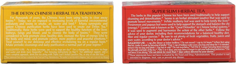 Triple Leaf Tea Detox and Super Slim Variety Bundle - Image 5