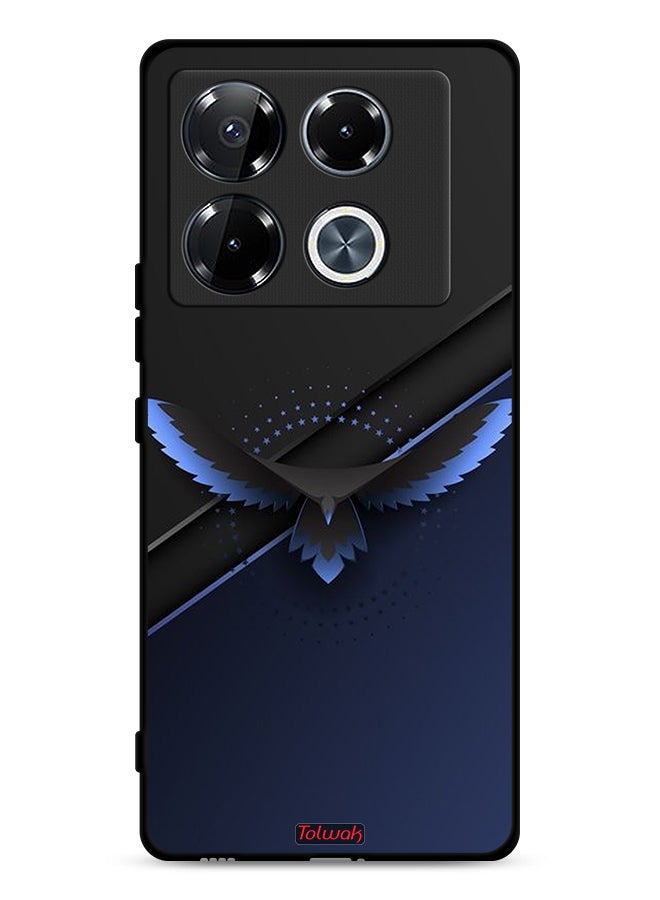 Tolwak Infinix Note 40 Pro 5G Protective Case Cover Eagle Digital Abstract Art - Image 1