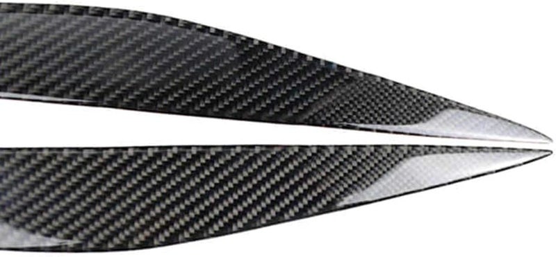 DEMULAX Carbon Fiber Headlight Eyebrow Trim for BMW 5 Series - Image 4