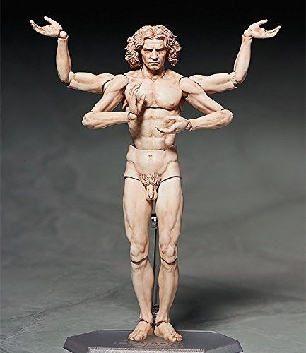 FREEing Table Museum The Vitruvian Man Figma Action Figure - Image 5