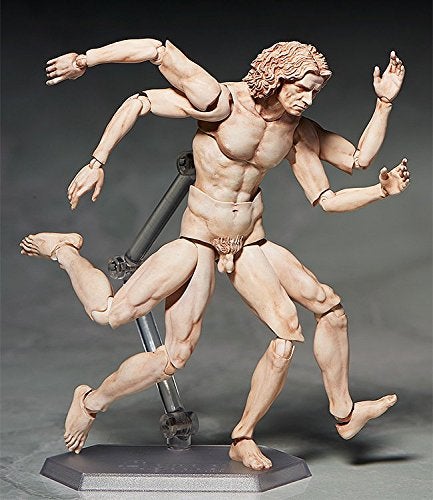 FREEing Table Museum The Vitruvian Man Figma Action Figure - Image 4