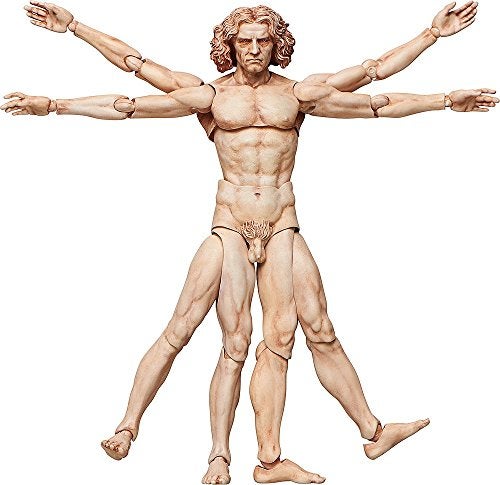 FREEing Table Museum The Vitruvian Man Figma Action Figure - Image 1
