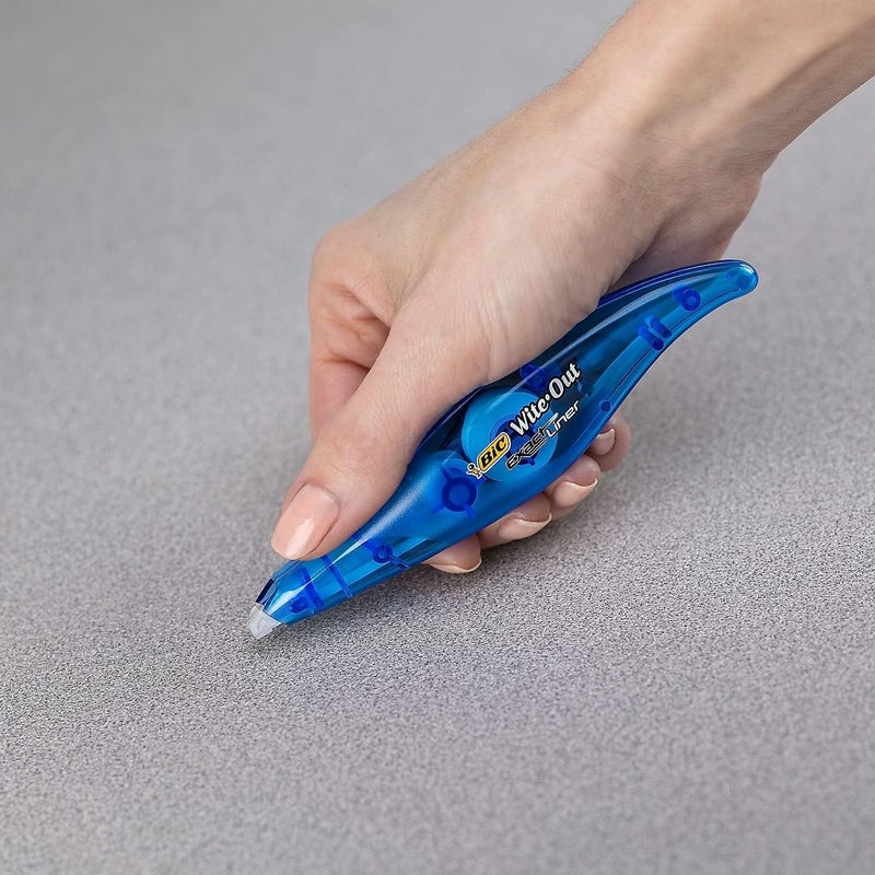 BIC Wite-Out Exact Liner Correction Tape Pen - 19.8 Feet, Non-Refillable, 1/5 Inch Width - Image 4