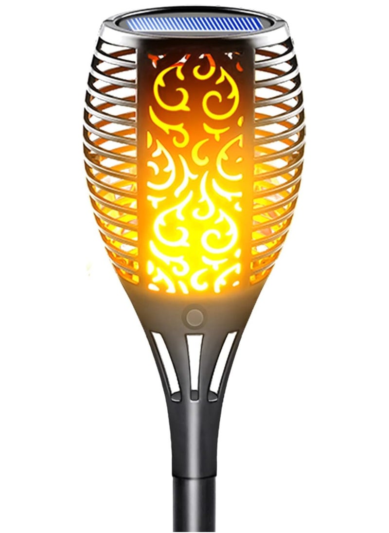 DubaiGallery Solar Outdoor Lights, Solar Flame Torch Lights with Flickering Flame, Waterproof Solar Pathway Lights, Solar Garden Lights for Garden  - Image 1