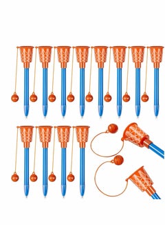 Y&D Kids Ballpoint Pens, 12 Pcs Basketball Hoop Sports Novelty Pens Plastic Themed Pen for Birthday Party Supplies School Teacher Reward Favors Suitable  - Image 1