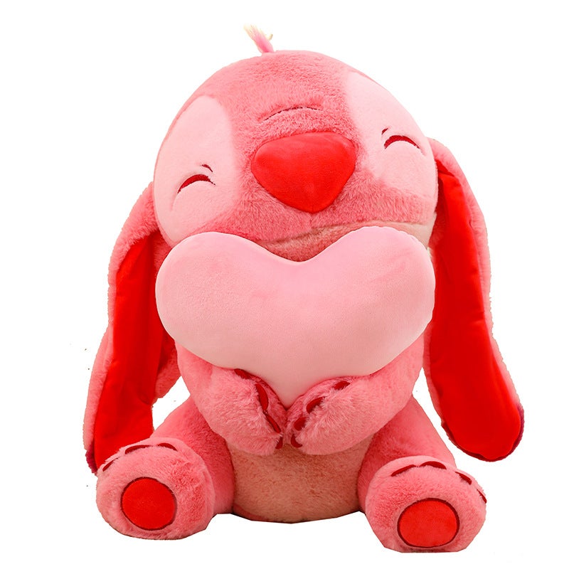 Stitch Plush Doll with Heart - Image 2