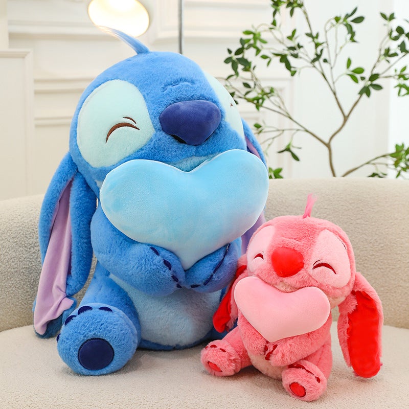 Stitch Plush Doll with Heart - Image 5
