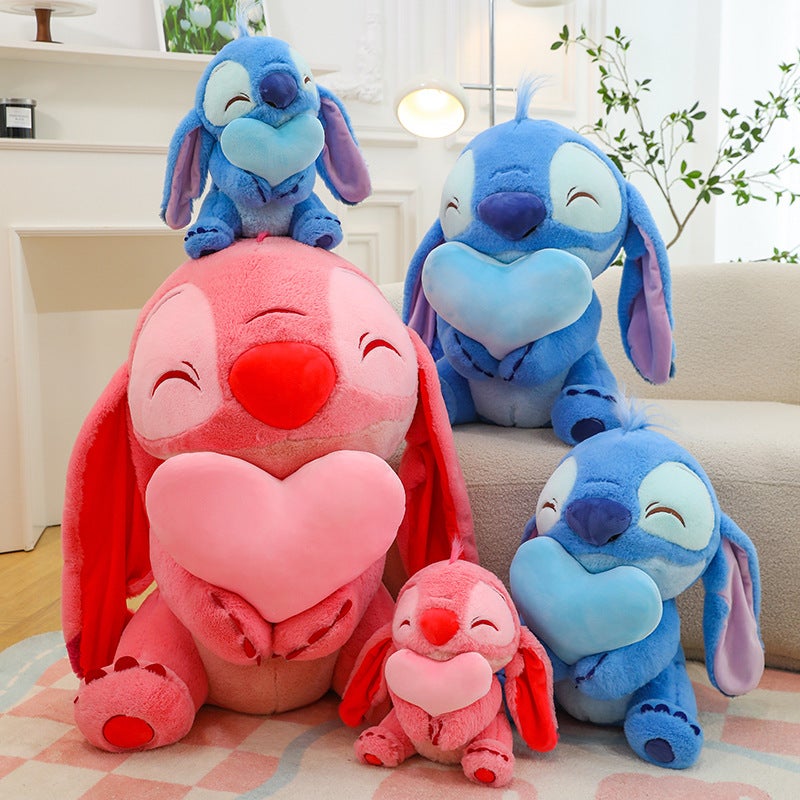 Stitch Plush Doll with Heart - Image 4