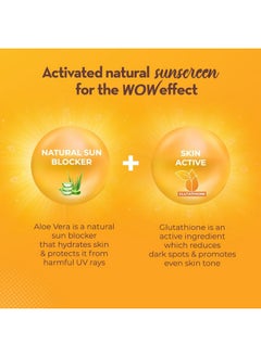 WOW Skin Science Sunscreen Gel For All Skin Types | Spf 55 Pa++++ | With Glutathione & Aloe Vera Extract | Lightweight | Quick Absorbing | No White Cast | Uva & Uvb Protection | 10 Ml  - Image 3