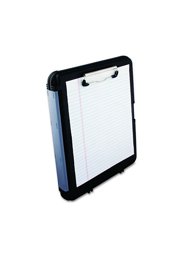 Saunders Workmate Ii 00552 Plastic Storage Clipboard Black Letter Size Plastic Form Holder 9 X 12 Inches With Low Profile Clip - Image 2