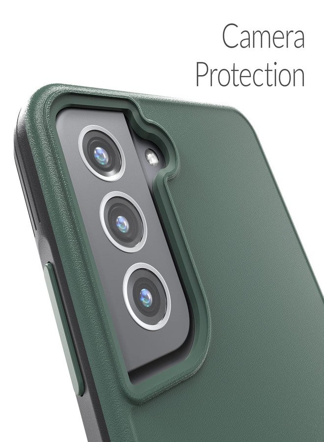 كريف جراب Crave Slim Guard لهاتف Galaxy S21 FE، جراب مقاوم للصدمات لهاتف Samsung Galaxy S21 FE 5G (6.4 بوصة) - أخضر غابي - Image 3