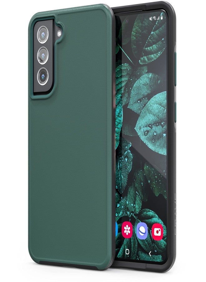 كريف جراب Crave Slim Guard لهاتف Galaxy S21 FE، جراب مقاوم للصدمات لهاتف Samsung Galaxy S21 FE 5G (6.4 بوصة) - أخضر غابي - Image 1