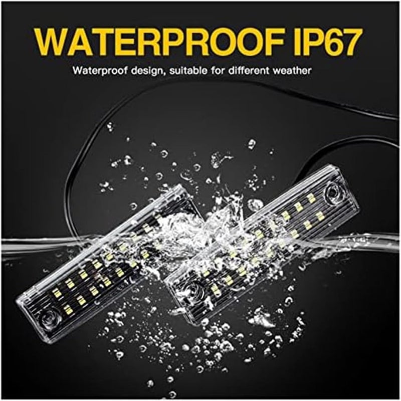 QASULER 2pcs 12V Number Plate Lamp for Toyota - Image 5