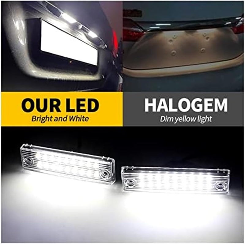QASULER 2pcs 12V Number Plate Lamp for Toyota - Image 3